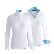 Tredstep Ireland Solo Competition Shirt Long Sleeve White/Blue