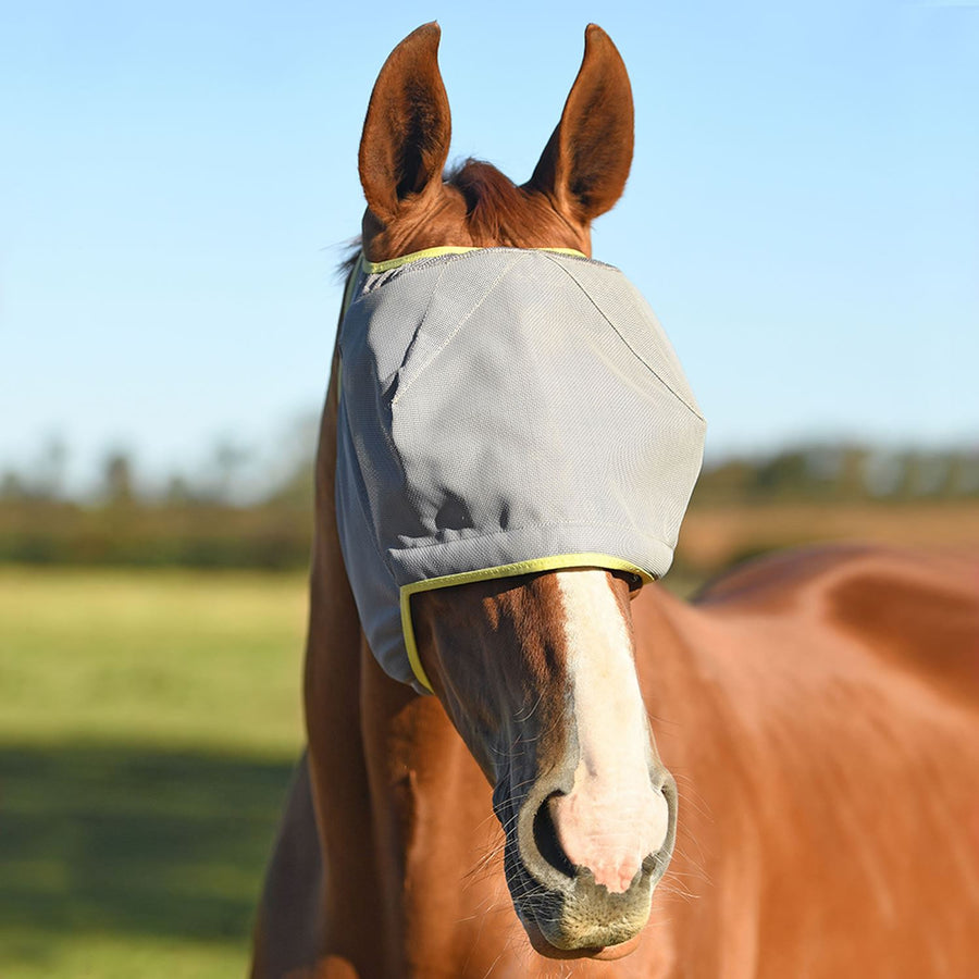 Equilibrium Field Relief Midi Fly Mask Without Ears Grey/Blue