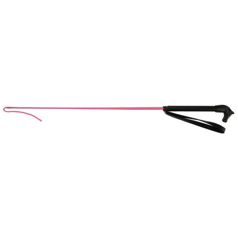 Red Horse Whip Horsehandle Whips Cashmere Rose 65cm Pink