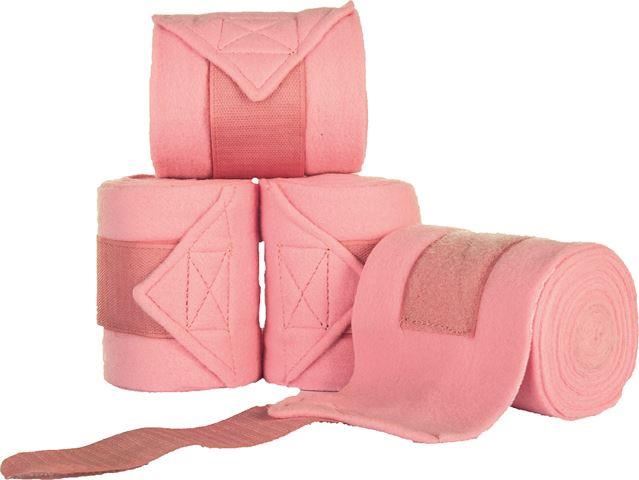 HKM Polar Fleece Bandages Pink